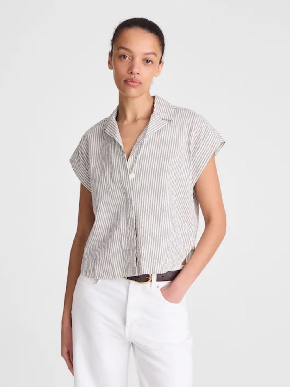 Madewell - Notch Collar Popover Shirt